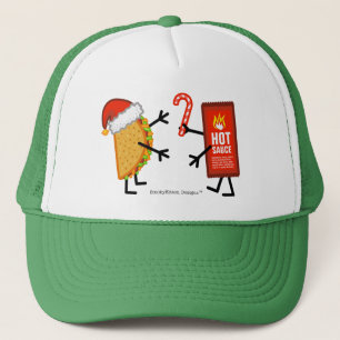 Taco u. scharfe Soße - Weihnachten Truckerkappe