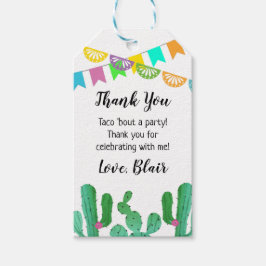 Taco "über ein Gastgeschenk Tags Geschenkanhänger