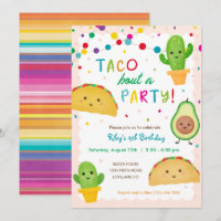 Taco über ein Party - Feiertag