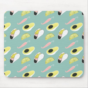 Taco über Liebe Muster für Taco-Elemente Mousepad