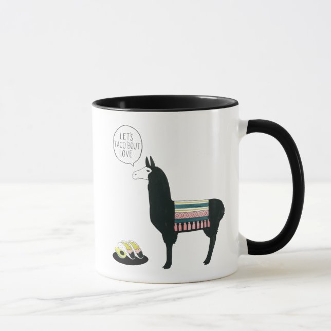 Taco über Liebe Tasse (Rechts)