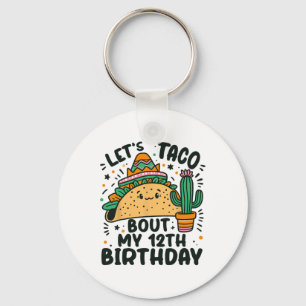 Taco über meinen 12. Geburtstag, Mexikanischer Par Schlüsselanhänger