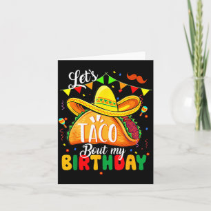 Taco Über Meinen Geburtstag Lustig Cinco De Mayo M Karte