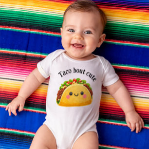 Taco über süß - Taco-Themen-Kleidung für Baby Strampler