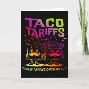 Taco-Zölle Trump kneift immer  Karte