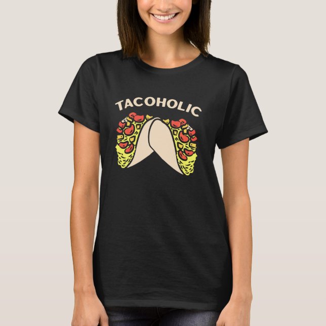 Tacoalcodes Fleisch Vegan Jalapeno mexikanisches E T-Shirt (Vorderseite)