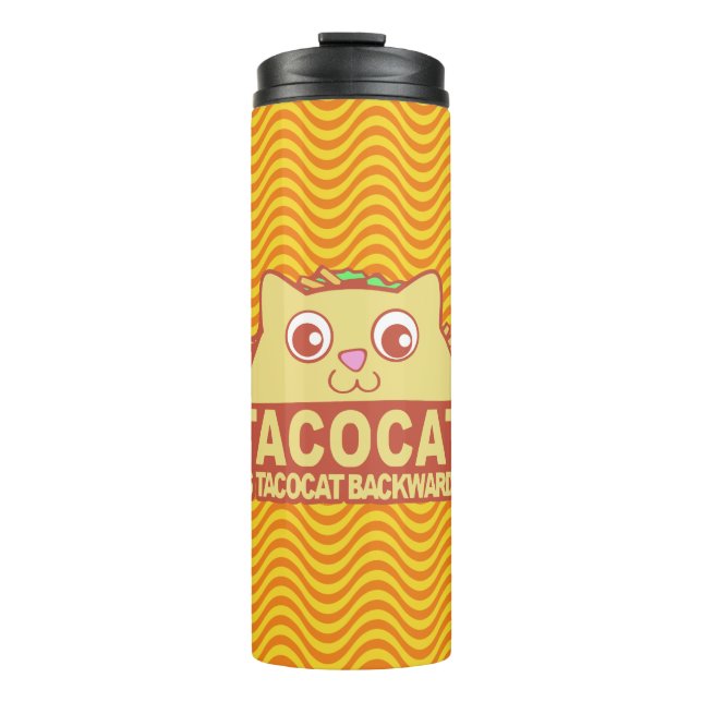 Tacocat backwards II Epica Thermal Tumbler Thermosbecher (Vorderseite)
