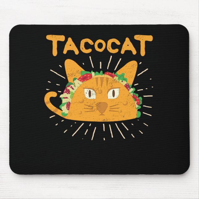 Tacocat buchstabierte ist rückwärts Tacocat Mousepad (Vorne)