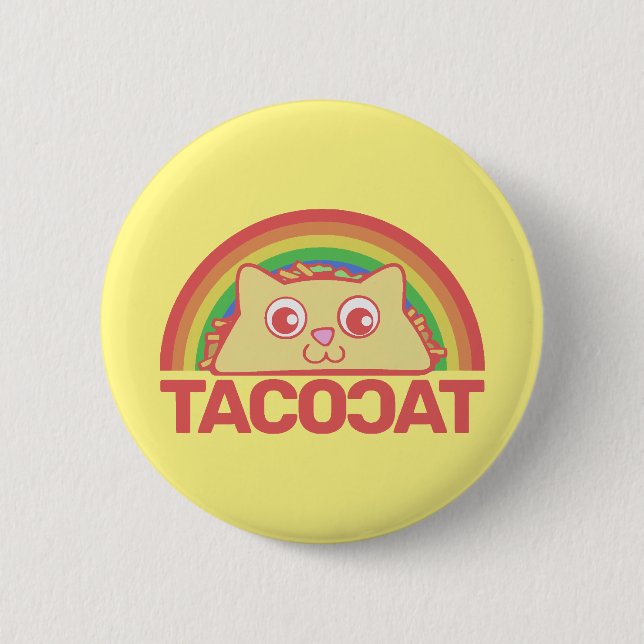 Tacocat Deluxe Button (Vorderseite)