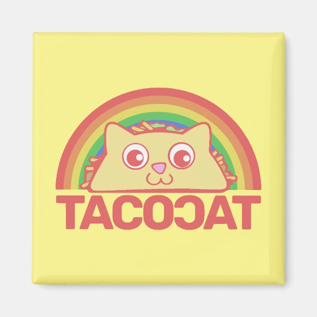 Tacocat Deluxe Magnet (Vorne)