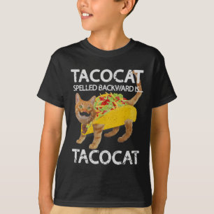 Tacocat Funny Cat Taco Lover T-Shirt Kitty Tacos S
