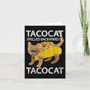 Tacocat Funny Cat Taco Lover T-Shirt Kitty Tacos S Karte