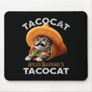 Tacocat-Kessel ist Tacocat mexikanische Nahrungska Mousepad