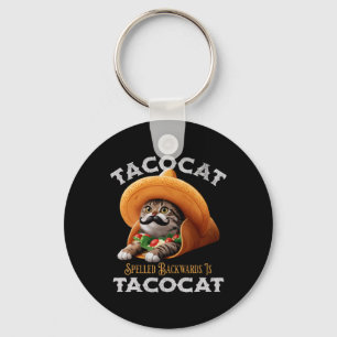 Tacocat-Kessel ist Tacocat mexikanische Nahrungska Schlüsselanhänger