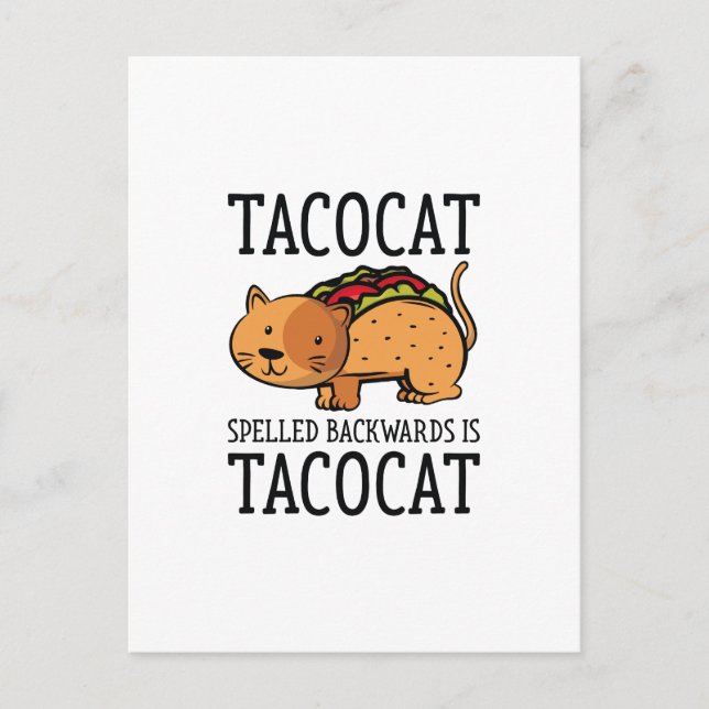 Tacocat Postkarte (Vorderseite)