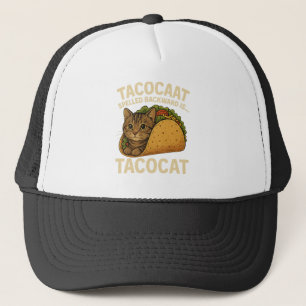 TACOCAT-RÜCKENHINTERD IST ...- Liebe Katze und Tac Truckerkappe