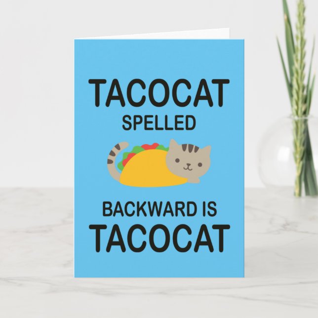 TACOCAT-Rückkopplung ist TACOCAT Karte (Vorderseite)
