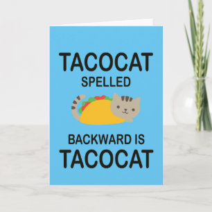 TACOCAT-Rückkopplung ist TACOCAT Karte