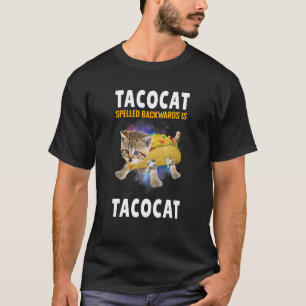 Tacocat Rückwärts Geschrieben Ist Taco Katze Tee K