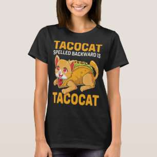 Tacocat rückwärts geschrieben ist Tacocat für Katz T-Shirt