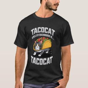 Tacocat Rückwärts Geschrieben Ist Tacocat Für Taco T-Shirt
