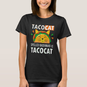 Tacocat Rückwärts Geschrieben Ist Tacocat Katze U T-Shirt