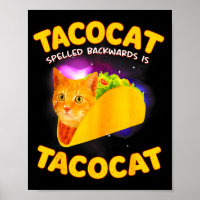 Tacocat rückwärts geschrieben ist tacocat Katzen-M