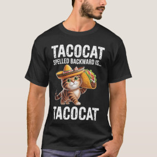 Tacocat Rückwärts Geschrieben ist Tacocat Lustige T-Shirt