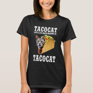 Tacocat Rückwärts Geschrieben ist Tacocat Lustige T-Shirt