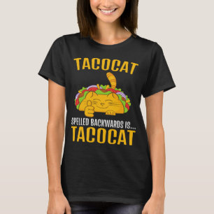 Tacocat rückwärts geschrieben ist Tacocat-Shirt, T-Shirt