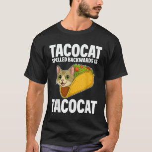 Tacocat Spelling Backed Funny Cat Geschenke Männer T-Shirt