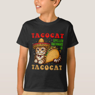 Tacocat-Spulen Tacos und Katzen Cinco de Ma T-Shirt