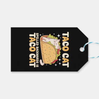 Tacocat-Spur rückwärts Taco Katze mexikanisch Geschenkanhänger