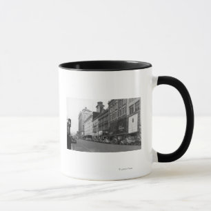 Tacoma, WA Ansicht von Broadway schauend Nord Tasse