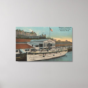 Tacoma, WA - Ansicht von Municipal Leinwanddruck