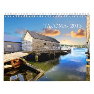 Tacoma, WA. Calendrier 2013. de ville