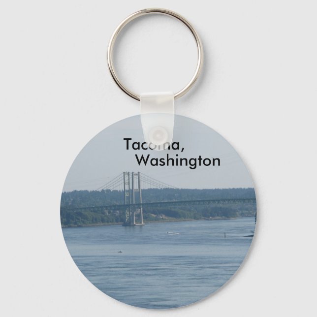 Tacoma, Washington Schlüsselanhänger (Vorderseite)