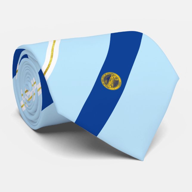 Tacoma (Washington) Stadtflagge Neck Tie Krawatte (Gerollt)