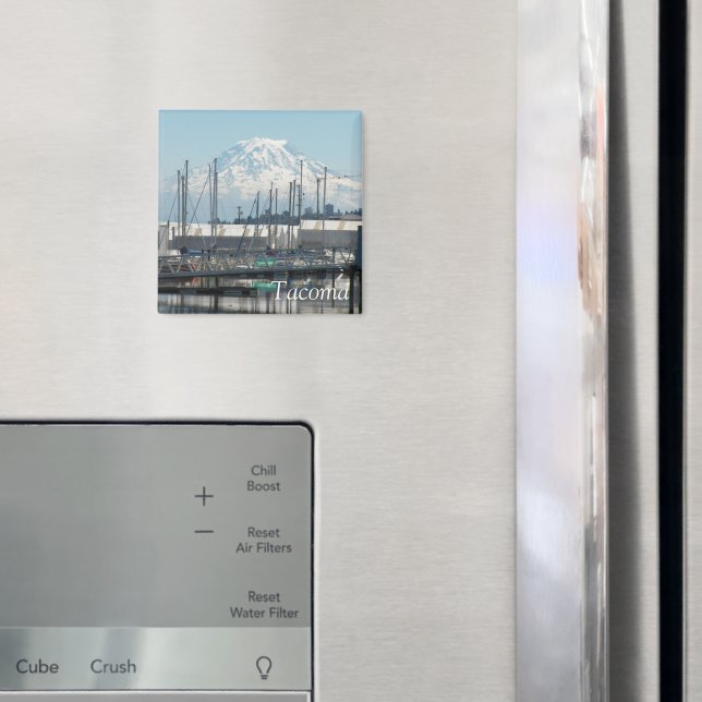 Tacoma, Washington Travel Foto Magnet (In Situ (Kühlschrank))