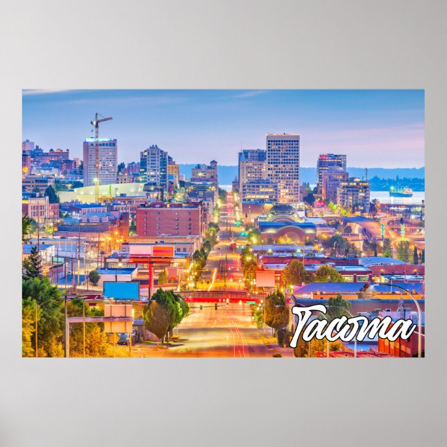 Tacoma, Washington, USA Poster (Vorne)