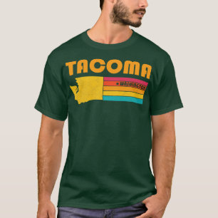 Tacoma Washington Vintag beängstigend Souvenir T-Shirt