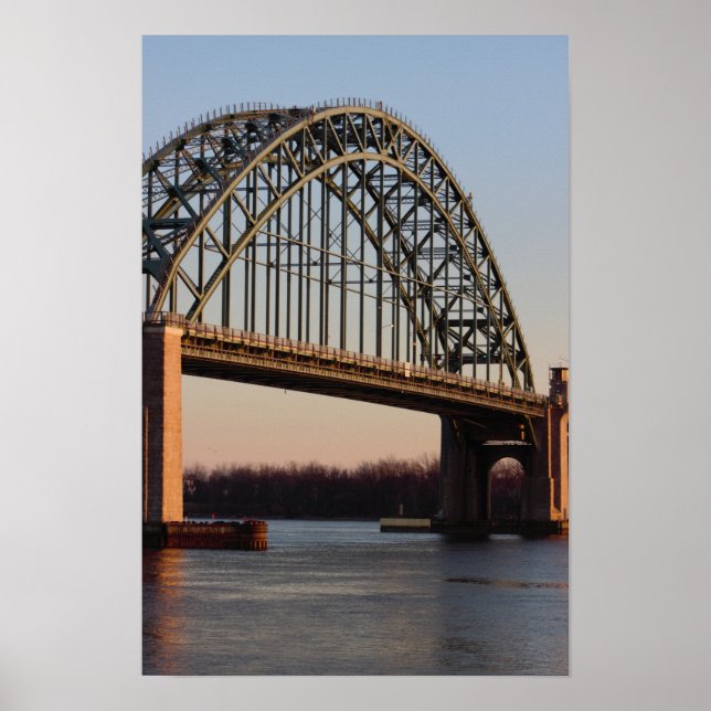 Tacony-Palmyra-Brücke Poster (Vorne)