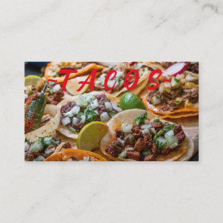 Tacos carte de visite