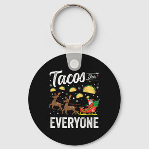 Tacos für alle Weihnachten Taco Funny Weihnachten Schlüsselanhänger