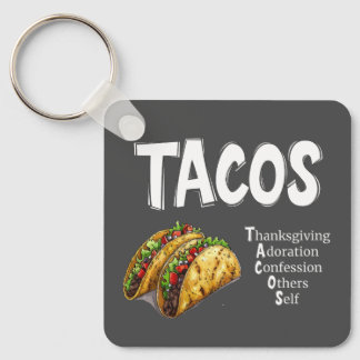 TACOS-Gebets-Schlüsselanhänger Schlüsselanhänger