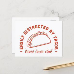 Tacos Liebhaber Postkarte