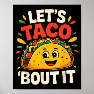 Tacos lustig, lasst uns taco über cinco de mayo me poster