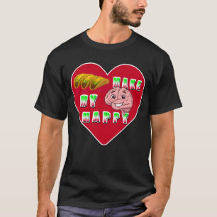 Tacos machen mein Gehirn glücklich T-Shirt