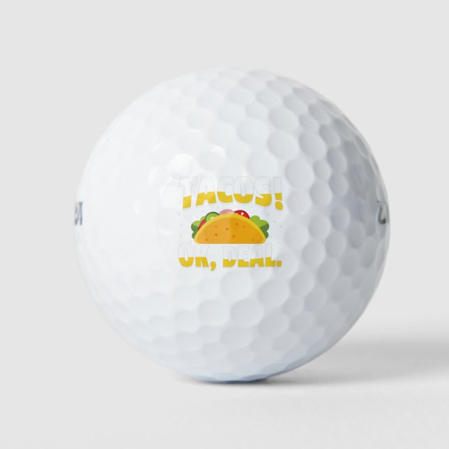 Tacos - ok deal golfball (Vorderseite)