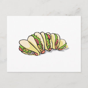 Tacos Postkarte